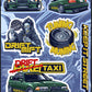 STICKER SHEET NELEGAL GARAGE FAKE TAXI