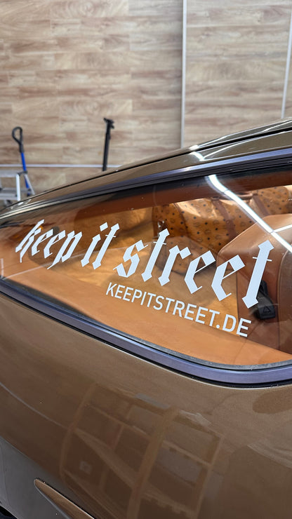 Aufkleber Keep it Street