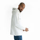 Hoodie "Keep it Street" with embroidery on the hood in white streetwear