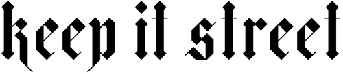 Keep it street streetwear logo