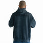 Hoodie washed gray with "keepitstreet" embroidery on the back