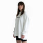 Hoodie "Keep it Street" with embroidery on the hood in white streetwear